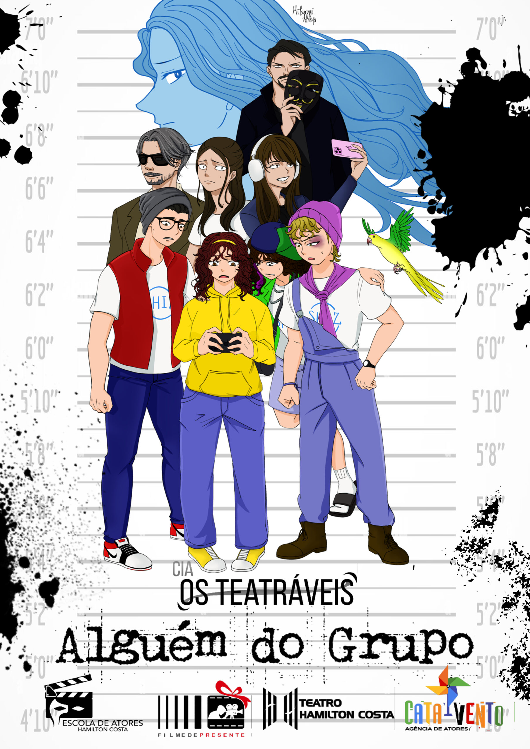 Poster Alguém do Grupo Desenho